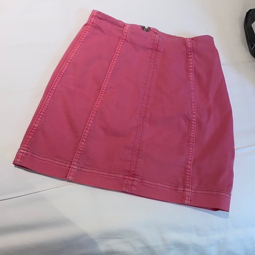 Pink Free People Skirt